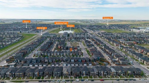 281 Cornerstone Passage Ne, Calgary, AB - Outdoor With View