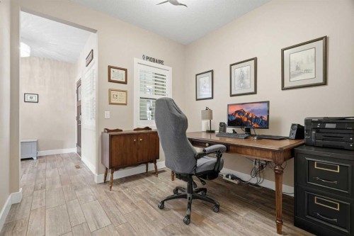 27 Sundown Way, Cochrane, AB - Indoor Photo Showing Office