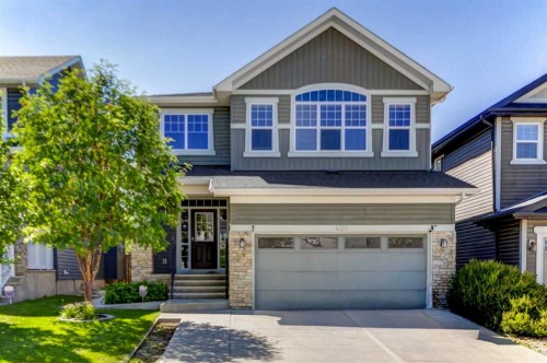 406 Silverado Boulevard Sw, Calgary, AB - Outdoor With Facade