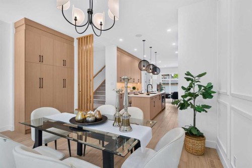 3613 2 Street Nw, Calgary, AB - Indoor Photo Showing Dining Room