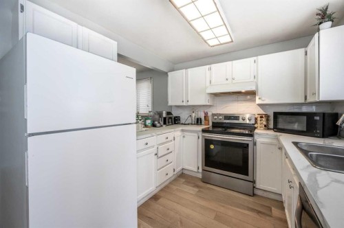 356 Falmere Road Ne, Calgary, AB - Indoor Photo Showing Kitchen With Double Sink
