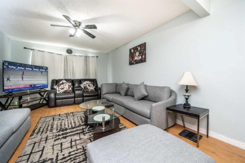 356 Falmere Road Ne, Calgary, AB - Indoor Photo Showing Living Room