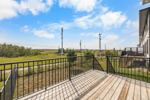 87 Harvest Grove Common Ne, Calgary, AB - Outdoor With Deck Patio Veranda With View