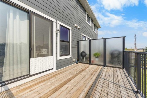 87 Harvest Grove Common Ne, Calgary, AB - Outdoor With Deck Patio Veranda With Exterior