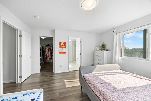 87 Harvest Grove Common Ne, Calgary, AB - Indoor Photo Showing Bedroom