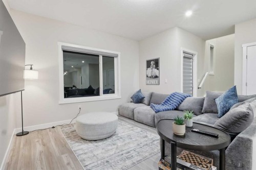 329 Red Sky Terrace Ne, Calgary, AB - Indoor Photo Showing Living Room
