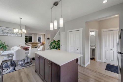 160 Cornerstone Avenue Ne, Calgary, AB - Indoor Photo Showing Dining Room