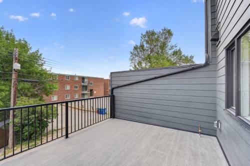 2022 12 Avenue Sw, Calgary, AB - Outdoor With Balcony With Exterior