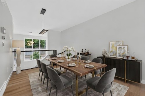 2022 12 Avenue Sw, Calgary, AB - Indoor Photo Showing Dining Room