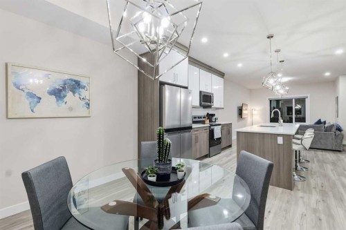 46 Red Sky Manor Ne, Calgary, AB - Indoor Photo Showing Dining Room