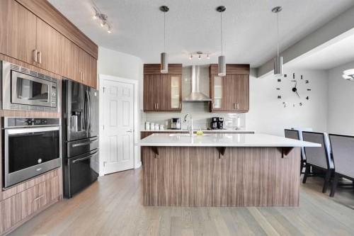 92 Red Embers Terrace Ne, Calgary, AB - Indoor Photo Showing Kitchen With Upgraded Kitchen