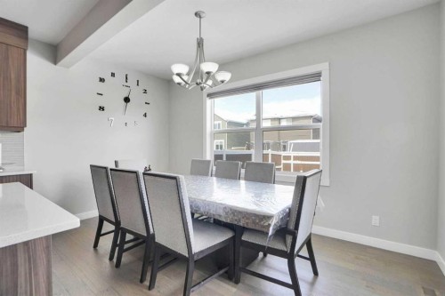 92 Red Embers Terrace Ne, Calgary, AB - Indoor Photo Showing Dining Room
