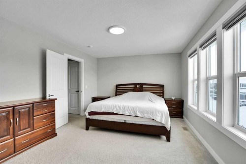 92 Red Embers Terrace Ne, Calgary, AB - Indoor Photo Showing Bedroom