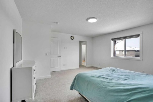 92 Red Embers Terrace Ne, Calgary, AB - Indoor Photo Showing Bedroom