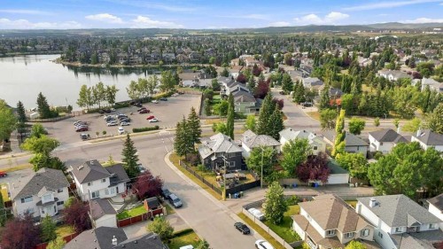 236 Chaparral Drive Se, Calgary, AB - Outdoor With Body Of Water With View