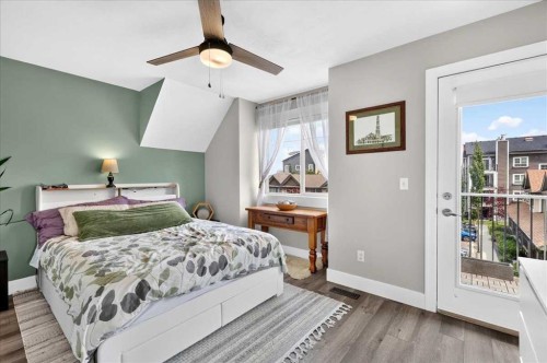 1016-121 Copperpond Common Se, Calgary, AB - Indoor Photo Showing Bedroom