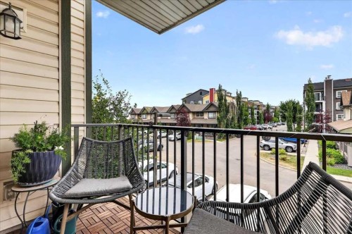 1016-121 Copperpond Common Se, Calgary, AB - Outdoor With Balcony With Exterior