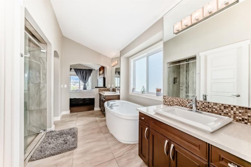 40 Cooperstown Place Sw, Airdrie, AB - Indoor Photo Showing Bathroom