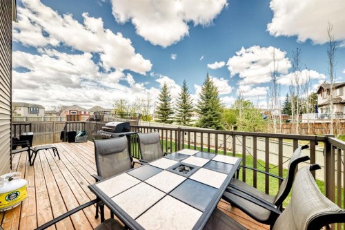 40 Cooperstown Place Sw, Airdrie, AB - Outdoor With Deck Patio Veranda With Exterior
