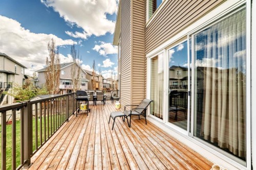 40 Cooperstown Place Sw, Airdrie, AB - Outdoor With Deck Patio Veranda With Exterior