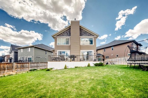 40 Cooperstown Place Sw, Airdrie, AB - Outdoor With Deck Patio Veranda