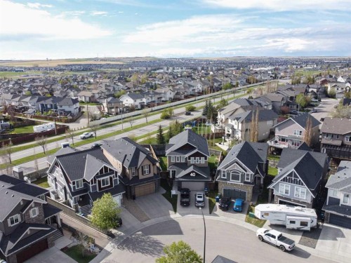 40 Cooperstown Place Sw, Airdrie, AB - Outdoor With View