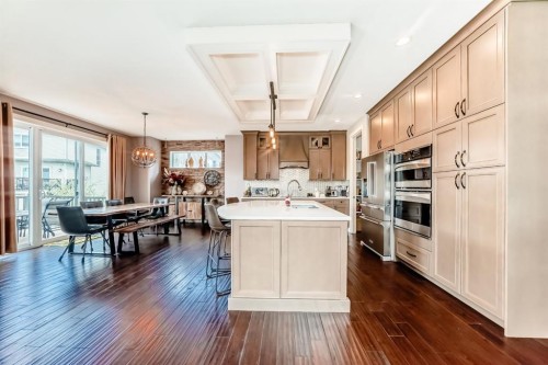 40 Cooperstown Place Sw, Airdrie, AB - Indoor Photo Showing Kitchen