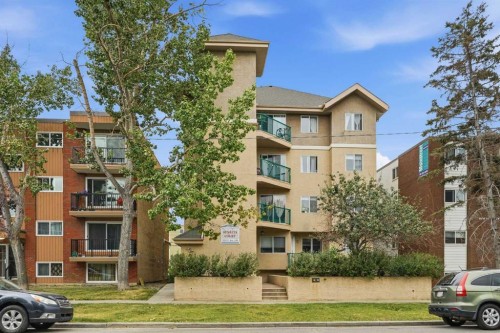 202-1833 11 Avenue Sw, Calgary, AB - Outdoor With Balcony With Facade