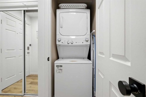 202-1833 11 Avenue Sw, Calgary, AB - Indoor Photo Showing Laundry Room