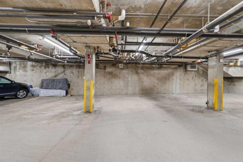 202-1833 11 Avenue Sw, Calgary, AB - Indoor Photo Showing Garage