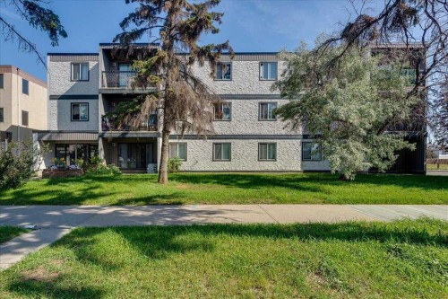205-4904 54 Street, Red Deer, AB - Outdoor With Balcony With Facade