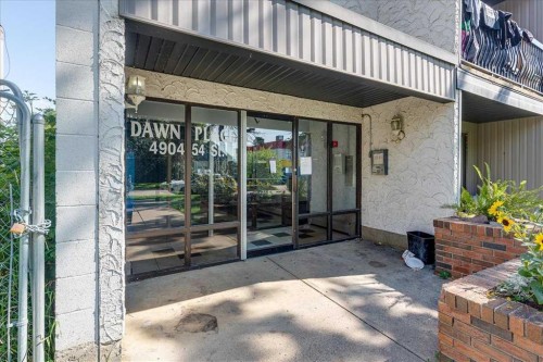 205-4904 54 Street, Red Deer, AB - Outdoor With Balcony With Exterior
