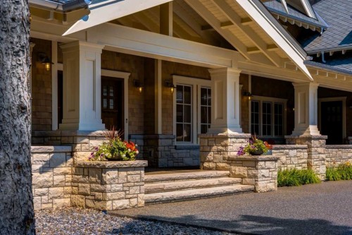 212 Hawk'S Landing Rise, Priddis Greens, AB - Outdoor With Deck Patio Veranda With Facade