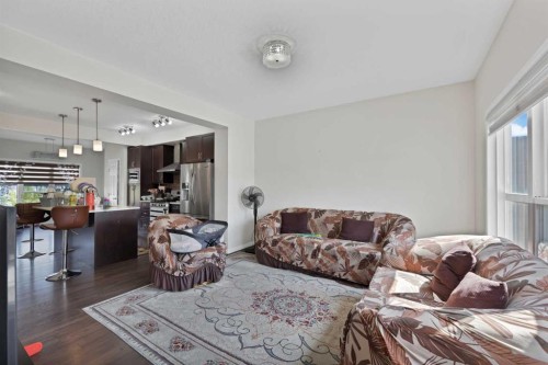 533 Savanna Boulevard Ne, Calgary, AB - Indoor Photo Showing Living Room