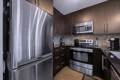 4408-155 Skyview Ranch Way Ne, Calgary, AB - Indoor Photo Showing Kitchen With Stainless Steel Kitchen With Upgraded Kitchen