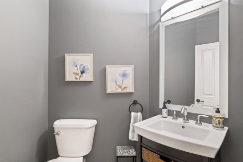 204 Sunset Square, Cochrane, AB - Indoor Photo Showing Bathroom