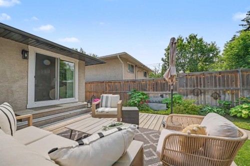 3809 Parkhill Street Sw, Calgary, AB - Outdoor With Deck Patio Veranda With Exterior
