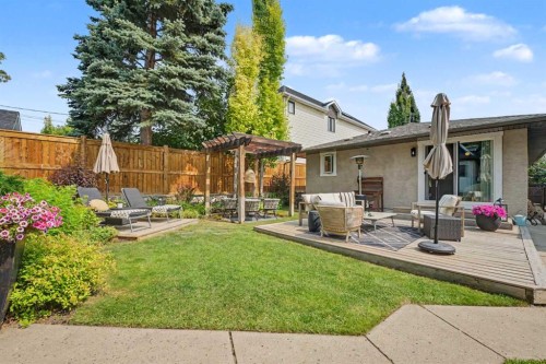 3809 Parkhill Street Sw, Calgary, AB - Outdoor With Deck Patio Veranda