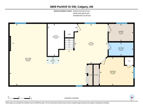 3809 Parkhill Street Sw, Calgary, AB - Other