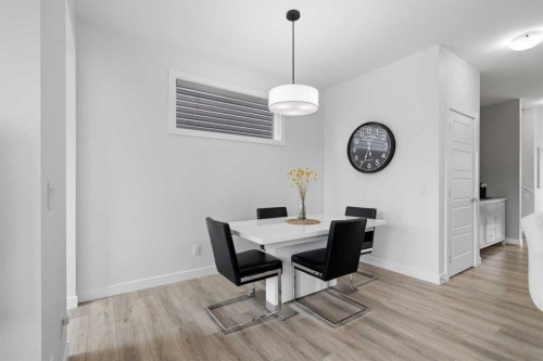 144 Amblehurst Green Nw, Calgary, AB - Indoor Photo Showing Dining Room