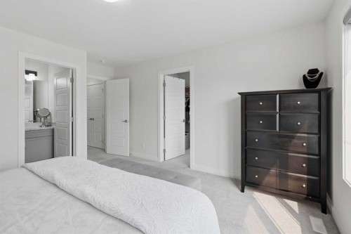 144 Amblehurst Green Nw, Calgary, AB - Indoor Photo Showing Bedroom