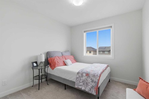 144 Amblehurst Green Nw, Calgary, AB - Indoor Photo Showing Bedroom