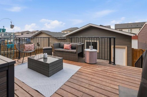 144 Amblehurst Green Nw, Calgary, AB - Outdoor With Deck Patio Veranda With Exterior