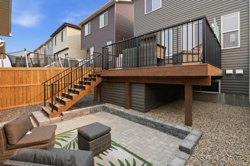 144 Amblehurst Green Nw, Calgary, AB - Outdoor With Deck Patio Veranda With Exterior
