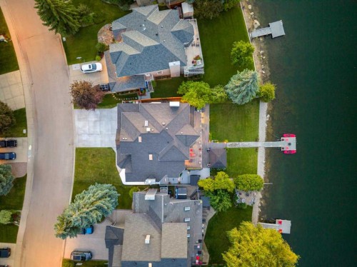 85 Sunset Way Se, Calgary, AB - Outdoor With Body Of Water With View