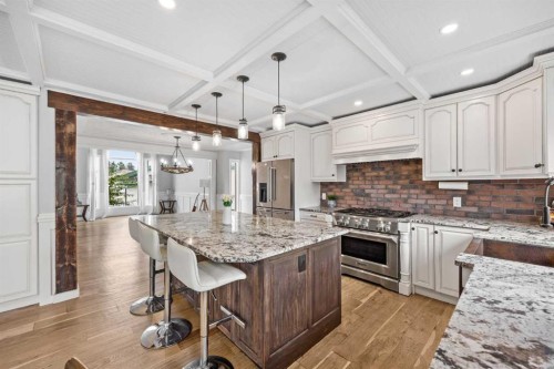 311 Hawkland Place Nw, Calgary, AB - Indoor Photo Showing Kitchen With Upgraded Kitchen