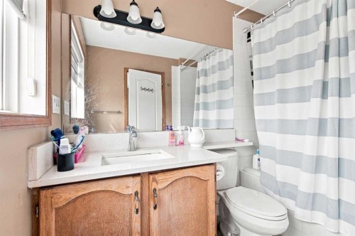 610 Saddlecreek Way Ne, Calgary, AB - Indoor Photo Showing Bathroom