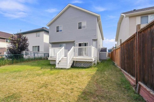 610 Saddlecreek Way Ne, Calgary, AB - Outdoor With Deck Patio Veranda With Exterior