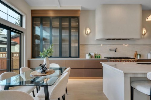 4110 18 Street Sw, Calgary, AB - Indoor Photo Showing Dining Room
