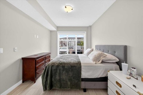 2112-681 Savanna Boulevard Ne, Calgary, AB - Indoor Photo Showing Bedroom